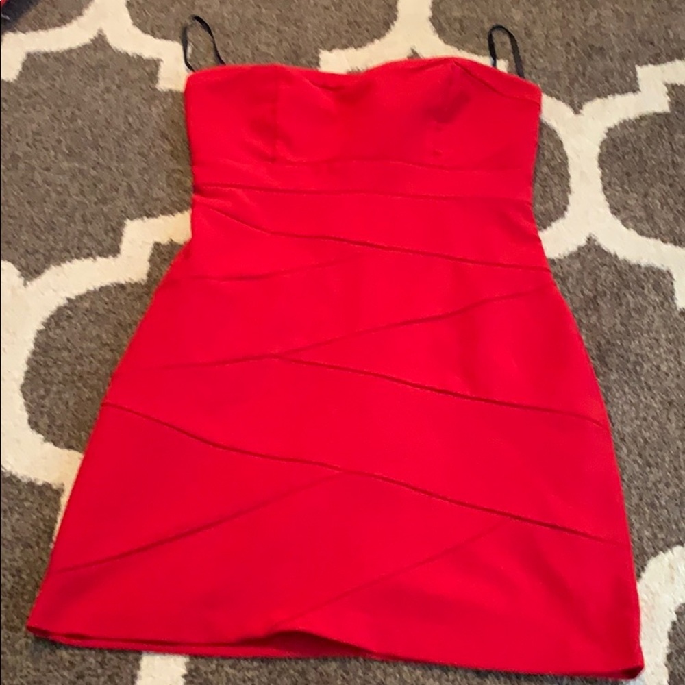 Strapless dress
